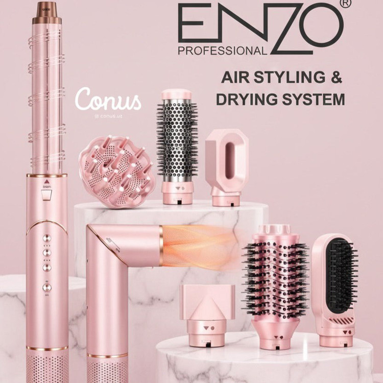 سشوار حالت دهنده مو انزو ایتالیا ENZO PROFESSIONAL ITALY 755P V8