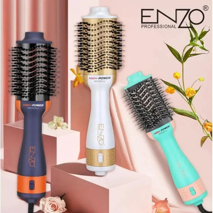 سشوار برس دار حرفه ای انزو اورجینال ENZO PROFESSIONAL ITALY 2026/4134