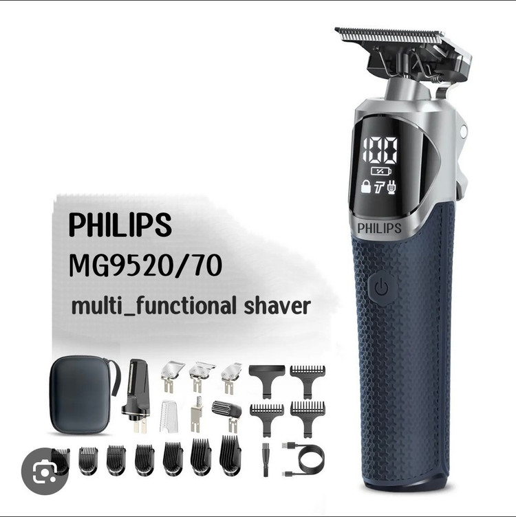 ست ماشین اصلاح سر و صورت بدن ضداب PHILIPS PROFESSIONAL 9520/70