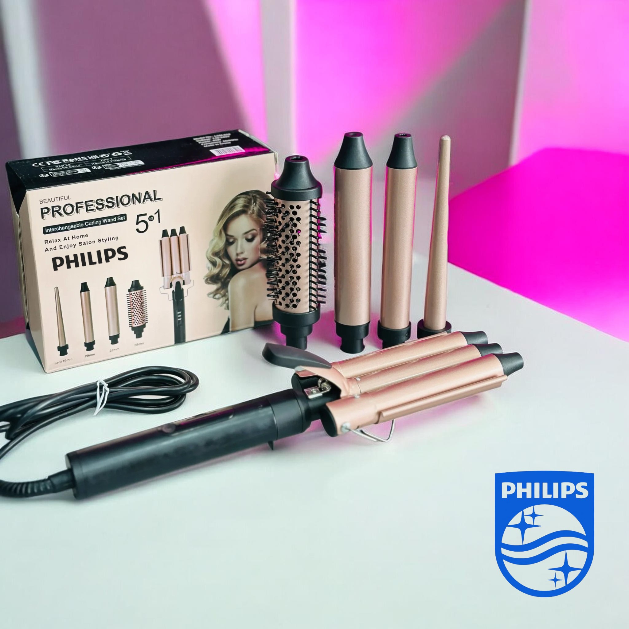 دستگاه فرکننده بابلیس چندکاره فلیپس اورجینال PHILIPS PROFESSIONAL NETHERLANDS 6262