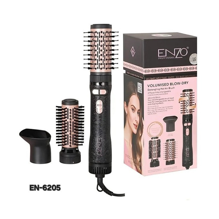 سشوار چرخشی انزو ایتالیا اورجینال ENZO PROFESSIONAL ITALY 6205/2026