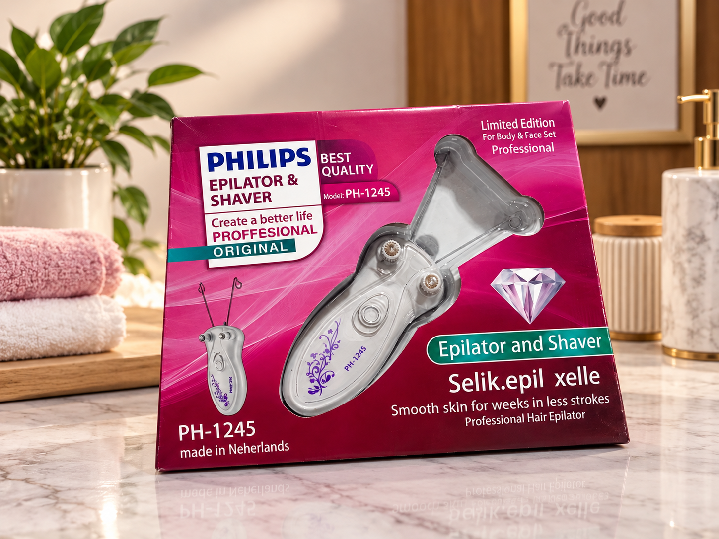 بندانداز حرفه ای فلیپس قلاب استیلPHILIPS New2024